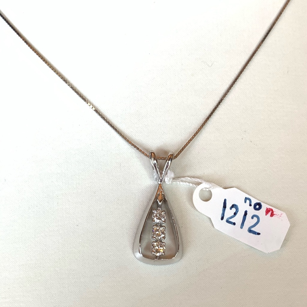 Trio Diamond Pendant